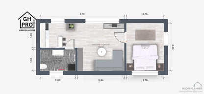 40 m² Model, No. 1