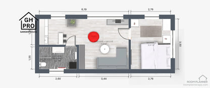 40 m² Model, No. 2